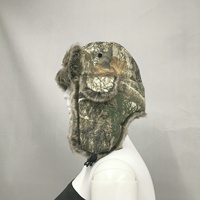 Gorro de Invierno Personalizado con Orejeras, Gorro de Esquí, Gorro de Lana Tipo Bomber, Gorro de Mujer con Pelo Sintético de Zorro, Gorro Grueso