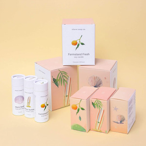 Hộp bao bì mỹ phẩm tùy chỉnh logo hộp quà tặng nước hoa bao bì sang trọng mỹ phẩm nhỏ màu trắng gấp Hộp ống carton - Product Image 2