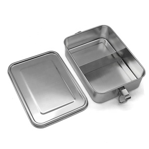 China High Quality Hot Metal Lunch Box Student Bento Bowl With Lid Sealed