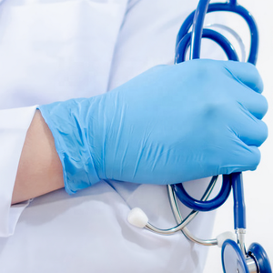 بيع بالجملة عالية الجودة قفازات النتريل خالية من البودرة الزرقاء مقاومة للساكنة ومقاومة للتأثير مخزون فيتنام عينة مجانية متاحة - Product Image 4