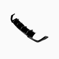 Diffuseur arrière inférieur noir brillant ABS pour SEAT Leon Cupra ST Estate MK3 5 5F 2017 2019