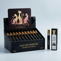 Mini Perfumes 35ml al por Mayor, Aroma Árabe Oriental de Larga Duración, Notas Amaderadas, Florales y Frutales, con Toques de Naranja, en Spray, Sin Alcohol