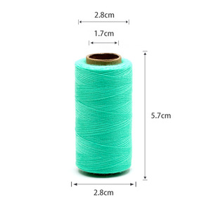 Set di 7 Rotoli di Filo da Cucito Spesso <span class=keywords><strong>in</strong></span> Acrilico Misto 1800 Colori, 40/2, 308 Iarde, Fluorescente Nero e Bianco - Product Image 3