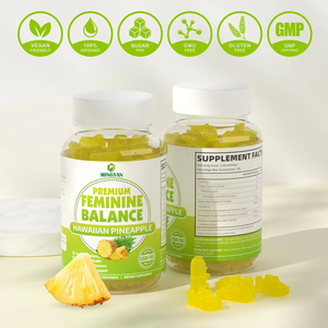 Suplemento de Bienestar Hormonal OEM/ODM para Mujeres Adultas, Gomitas Premium Efectivas para el Equilibrio Femenino, Apoyo Inmunológico, pH - Product Image 5