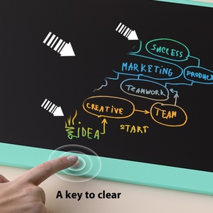 Pizarra de Dibujo Educativa LCD de 16 Pulgadas para Niños, Tableta Digital para <span class=keywords><strong>Escribir</strong></span>, Juguetes de Arte para Dibujar y Bloc de Notas, Amigable con la Vista - Product Image 5