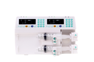 獣医用ダブルチャンネル注入シリンジポンプ獣医用動物製品 - Product Image 6