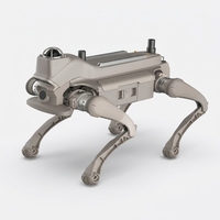 Robot chien quadrupède, robot d'inspection industrielle, robot chien de patrouille autonome, robot chien intelligent à quatre pattes