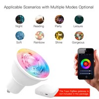 L'ampoule Tuya RGBCW Smart Zigbee MINI suggère une gradation froide et chaude et RVB à Smart Life