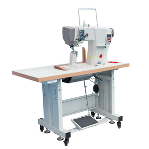 591D Computerized Double Needle Flat-Bed Industrial Sewing Machine High Speed Chain Stitch Motor Shoe <b>Roller</b> Quilting Equipment - Product Image 4