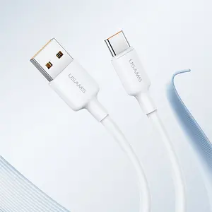 Usams Snellaadtype-C Kabel Usb Tipe C Datakabel Koperen Geleider 1M/2M/3M Lengte Usb 3.0 Connectoren