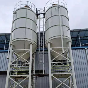 Silo de cimento 100ton para venda, aço de alta qualidade, preço de cimento silo