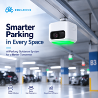 Caméra de Guidage de Stationnement 4MP à Vision IA avec Détection de Véhicules et de Personnes, Indicateur RGB et Surveillance de l'Occupation en Temps Réel pour Garages