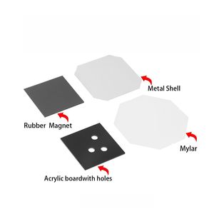 Koelkastmagneet foto vierkante knoopbadge koelkastmagneet maakmachine, 50x50 koelkastmagneet vierkante knoopbadge maakmachines - Product Image 4
