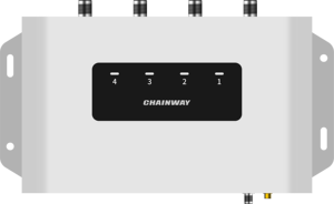 Chainway U300-4 cầm tay công nghiệp PDA <span class=keywords><strong>Android</strong></span> 11 High-Gain Thông tư phân cực Antenna cố định RFID UHF Reader 16GB Thông Minh Wifi - Product Image 2