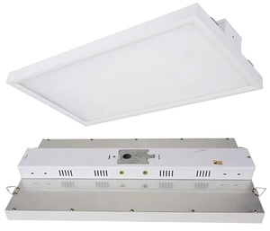 โคมไฟไฮเบย์แบบเส้นตรง ตัวเรือนอะลูมิเนียม 110W 5000K แสงเดย์ไลท์ IP65 สำหรับใช้งานในคลังสินค้า - Product Image 1