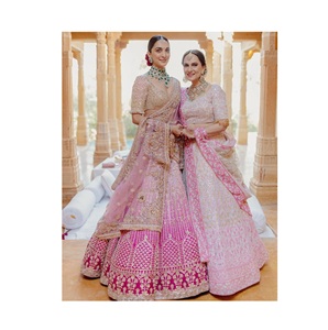 Top qualité la plus vendue fantaisie Coadding travail et lourd 5mm séquence travail mariage Lehenga Choli pour vêtements de mariée - Product Image 1