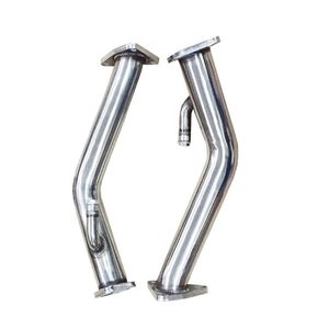 Offres Spéciales D'essai En Acier Inoxydable Tuyaux D'échappement Descente Pour 09-16 <span class=keywords><strong>Nissan</strong></span> <span class=keywords><strong>370z</strong></span> Infiniti G37 POLI - Product Image 3