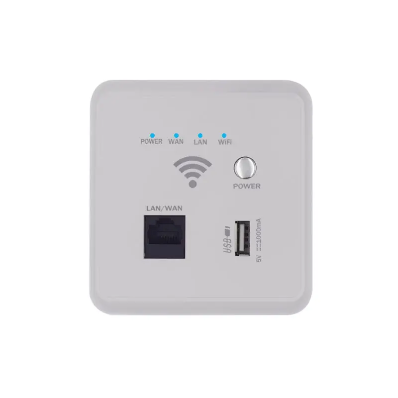 2.4G inwall 300Mbps wall embedded wall ap wifi wireless wall router