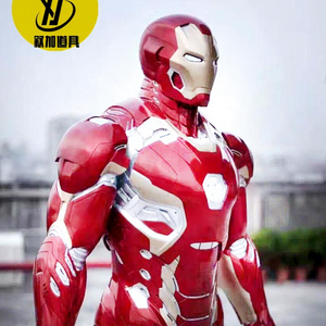 Costume Ironman personnalisé Offre Spéciale <span class=keywords><strong>casque</strong></span> et armure Costume Performance porter pour la danse de scène Cosplay personnalisé direct d'usine - Product Image 1