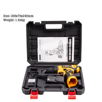 Taladro Inalámbrico Portátil de Alto Torque KHC, Juego de Taladro de Impacto de Velocidad Variable con Batería de Iones de Litio OEM de 1500 mAh, 21 V, Recargable, Sin Llave, 30