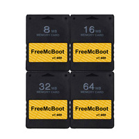 Carte mémoire FMCB Free McBoot V1.966 pour PS2 8MB 16MB 32MB 64MB, carte de démarrage de jeu pour console PlayStation2