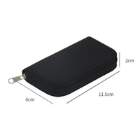 Étui de rangement pour photographie à 22 emplacements, support pour cartes CF/SD//SDHC/MS/DS, pochette de transport, porte-cartes de jeu, porte-cartes mémoire, sac en polyester