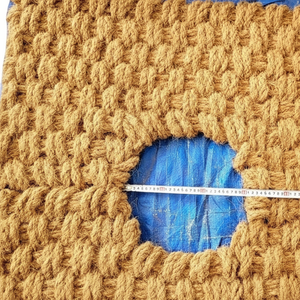 Tapis de coco en fibre de coco naturelle respectueux de l'environnement de haute qualité Plaid uni tissé en gros Vietnam Contactez Mme Hanie pour les rouleaux d'emballage - Product Image 1