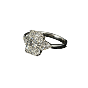 Elegance and timeless sparkle <b>crafted</b> in fine gold artistry brilliant round cushion halo <b>rings</b> design with split shank - Product Image 1