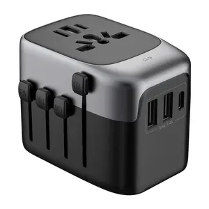 OEM FACTORY Electrical Travel Adaptor Socket Universal Travel Adapter With Usb And Type-c World Global Adapter Plug