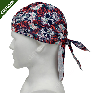 Durags vintage respirants pour casque de <span class=keywords><strong>moto</strong></span>, imprimés sur mesure, avec logo, pour la mode et le sport, vente en gros, fabricant OEM - Product Image 4