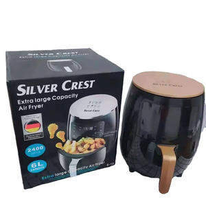 Điện thông minh vuông <span class=keywords><strong>mini</strong></span> đa dầu miễn phí Hot 6L Nồi chiên không khí nồi chiên với màn hình cảm ứng hiển thị - Product Image 6