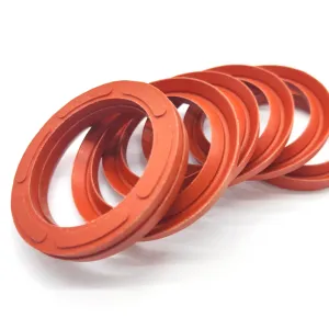 Segel kemasan batang silinder hidrolik tekanan tinggi NBR FKM V segel cincin kain gabungan V berbentuk segel Piston