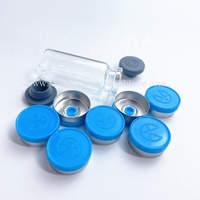 Flacon en verre avec LOGO imprimé, bouchon de flacon à déchirer, bouchons à rabat, flacons et bouchons de 10ml