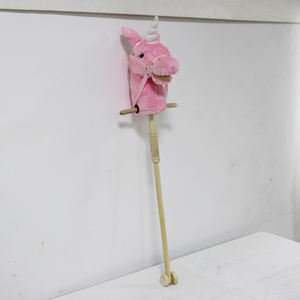 Niños varilla de felpa caballo juguete unicornio cabeza de caballo palo - Product Image 5