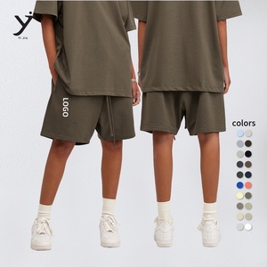 Pantalon épais à cinq poches pour hommes de FOG Youth Brand avec fermeture à la taille élastique et longueur au genou - Product Image 1