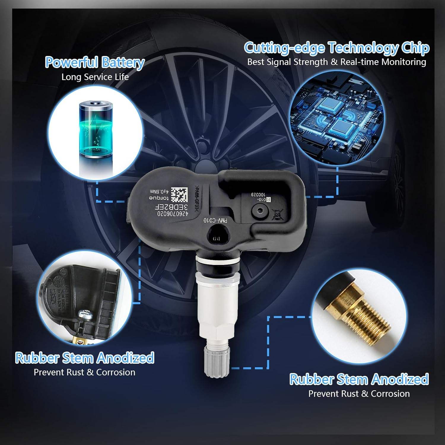 tmps sensor for toyota corolla 2012