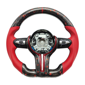 Volante in Fibra di Carbonio con Display LED per <span class=keywords><strong>BMW</strong></span> M2 M3 M4 M5 M6 X5M X6M F80 F30 F10 F16 F32 F36, Upgrade Interni - Product Image 2