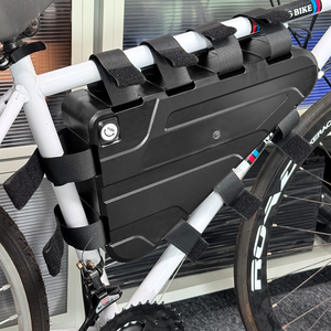 Batterie lithium-ion triangulaire pour vélo électrique 72V 60V 52V 48V avec chargeur BMS 800-3000W, pour vélo de montagne électrique DIY, dirt bike, batterie 72V - Product Image 2