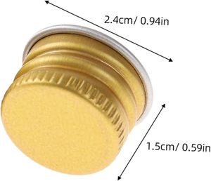 Bouchon à vis en aluminium de 18 mm et 20 mm pour bouteille - Product Image 2
