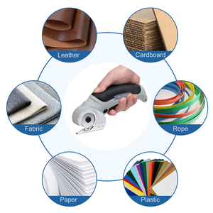 VLOXO cartone Cutter, Cordless forbici elettriche per la pelle con serratura di sicurezza, Box Cutter utensili elettrici Multi-taglio - Product Image 6