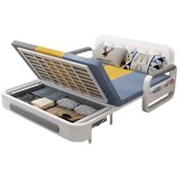 Sofá Cama Plegable Nórdico Moderno de Alta Calidad, Fácil de Instalar, Ahorra Espacio, Convertible, para Sala de Estar y Dormitorio