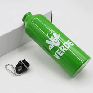 Bouteille d'eau en aluminium personnalisée de 600 ml avec impression thermique de logo personnalisé - Product Image 3