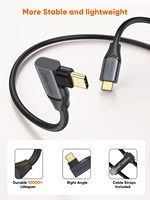 CableCreation Cable VR Link Tipo-C de 16 Pies, 5 Gbps de Alta Velocidad, Ligero, Compatible con Meta Quest 3S/3/2 Pro, Pico 4, PC, Cable para Juegos de Realidad Virtual