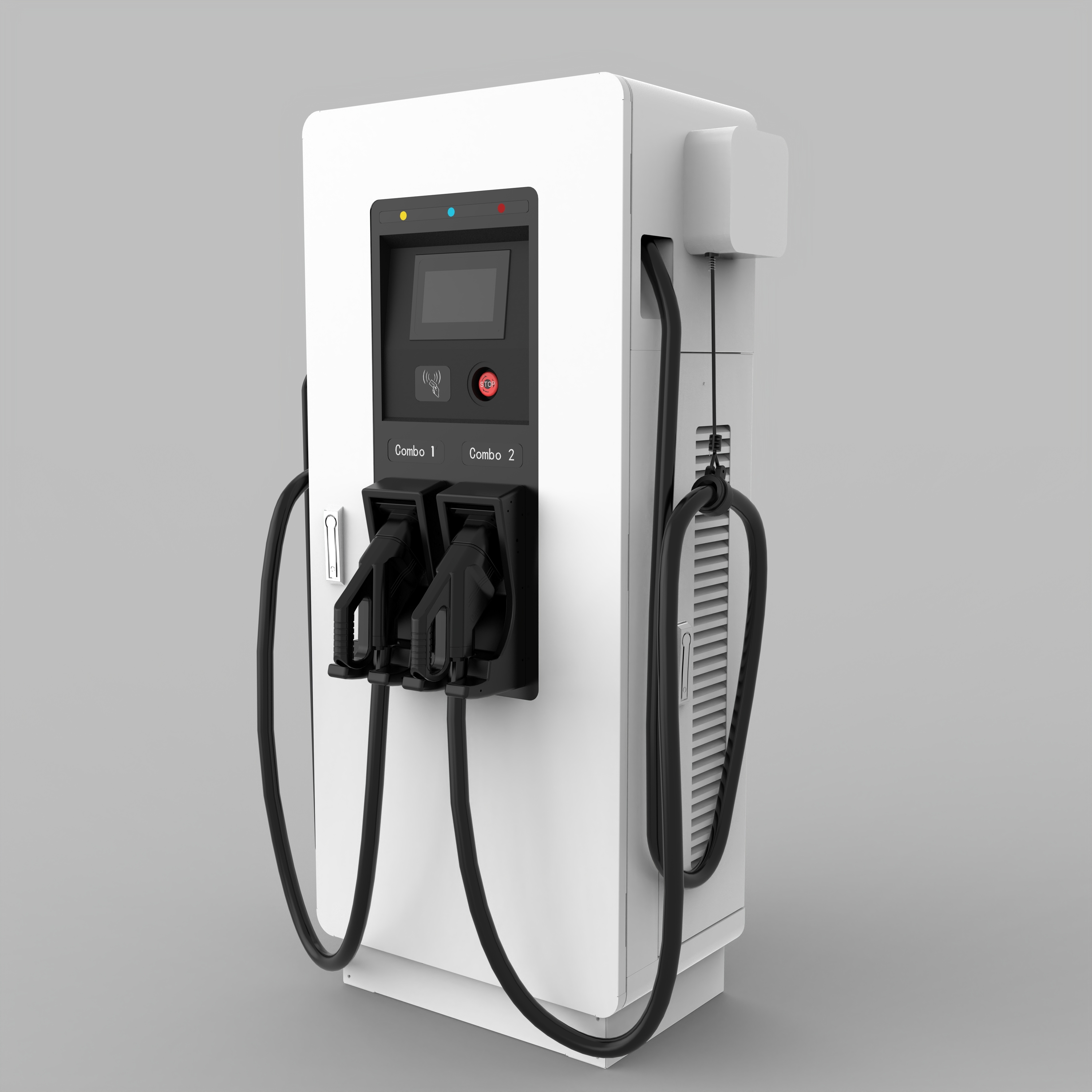 Dc Ev Charger Floor-Mounted 60kw 80kw 120kw 160kw Fast Ccs Gbt Charging Station Pile For Electric Car