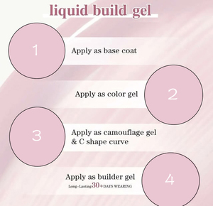 HEMA Free UV <strong>Nail</strong> Extension Gel 12 Colors Long Lasting Self Leveling Builder Gel for Salon <strong>Nail</strong> <strong>Art</strong> - Product Image 5