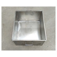 Réservoir résistant à l'acide TA2 cellule électrolytique en titane pur Bain de placage réservoir résistant à l'acide chromé réservoir d'eau en métal titane