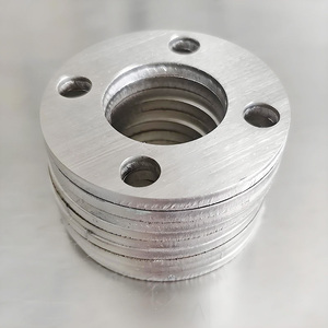 Placa de Acero Inoxidable 430, Corte Láser, Ovalada y Hexagonal, 2mm de Grosor, para Montaje de Manijas de Electrodomésticos - Product Image 1