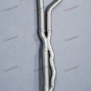 Valvetronic Exhaust Pipe for BMW M3 M4 F80 F82 M2C F87 3.0T 2014-2019 SS340 Equal Length Mid Pipe Exhaust System - Product Image 6