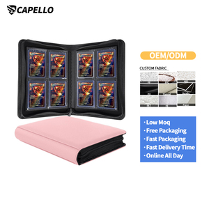 グレーディング済みカードバインダー、グレーディング済みカード収納、プレミアムトレーディングカードバインダー（4ポケットグレーディング済みカードスリーブ付き） - Product Image 1