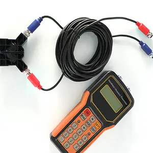 China Factory Handheld Portable Ultrasonic Flowmeter Low-Cost Device for Large Diameter Pipe Pure Water Measurement